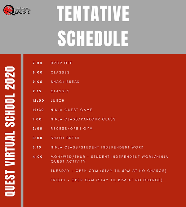 Colorful Bold Creative Work Schedule Pla
